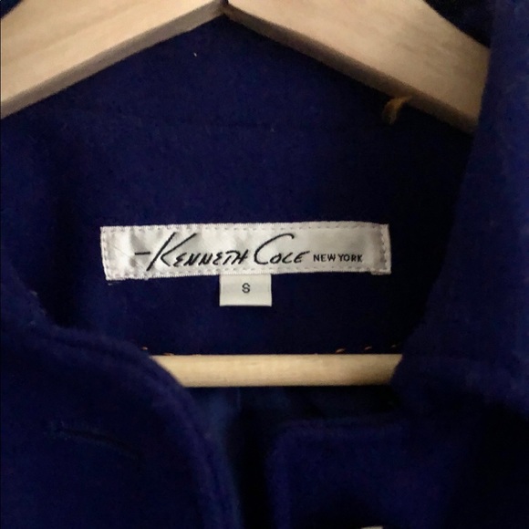 Kenneth Cole Wool Blend Belted Coat - Picture 2 of 7